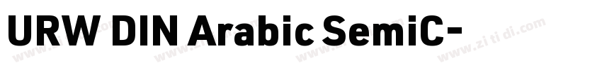 URW DIN Arabic SemiC字体转换 URW DIN Arabic SemiC字体转换